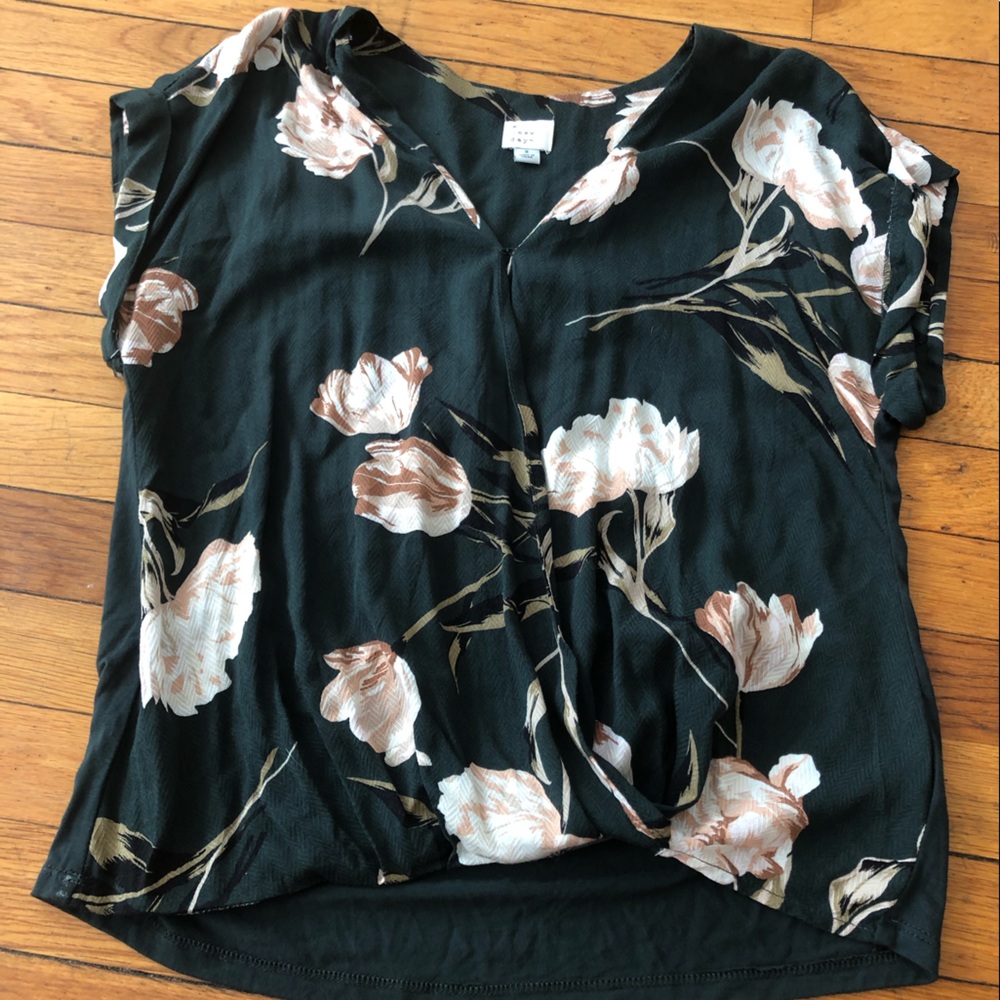 A New Day Floral Blouse
